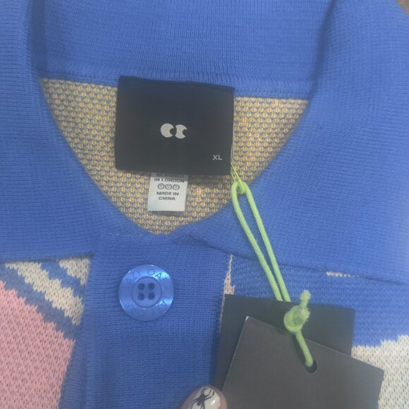 Lazy Oaf cardigan size XL New UNISEX oversized - Picture 4 of 4